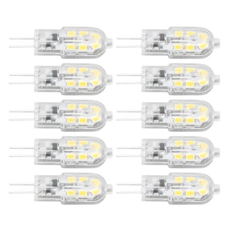 10 stk. G4 LED-pærer, dæmpbare med høj farvegengivelse -FA-