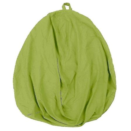 Lazy Sofa Cover Bean Bag Cover Sofa Cover Stoltrekk Møbel Cover_y Green 80*90cm