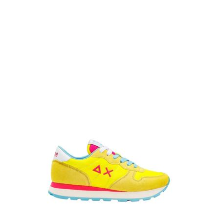 Sun68, Ally Solid Nylon Sneakers 32201 Geel, Dames, Maat:37 EU