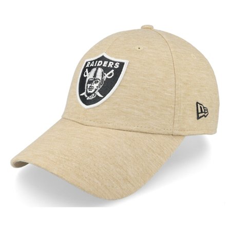 New Era - NFL Beige adjustable Casquette - Las Vegas Raiders Jersey Essential 9FORTY Stone Adjustable @ Hatstore