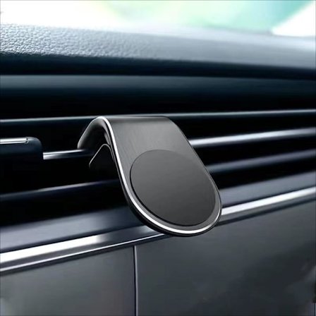 Magneettinen autoteline puhelimelle, ilmastointiritilään kiinnitettävä autoteline, auton ilmasuuttimen puhelinteline, magneettinen puhelinteline