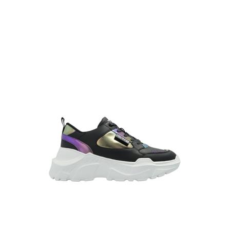 Versace Jeans Couture Sneakers with logo , Zwart , Dames , Maat: 41 EU