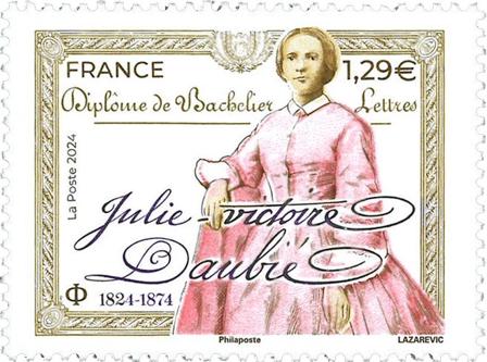 Frankrig - Julie Victoire Daubié - Postfrisk frimærke