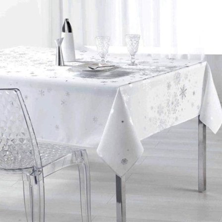 Pöytäliinat - PROMO KANGAS - Polyesteri - 150x240cm - Valkoinen