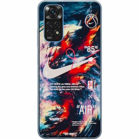 Xiaomi Redmi Note 11 Genomskinligt Skal Fast Nike