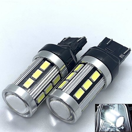 X Drl Pærer Vauxhall - Opel Corsa D 580 7443 T20 Super Hvit Xenon Look