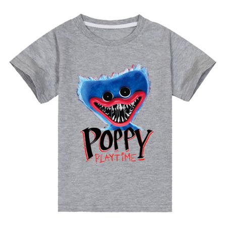 Poppy Playtime Kid T-shirt Sport Lös Rund Hals Pojkar Flickor