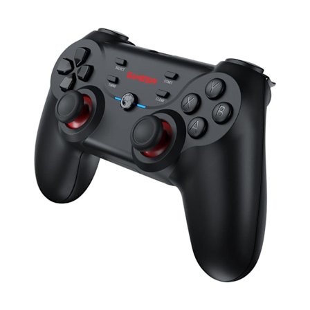 T3s trådløs gaming-controller, PC-controller til Windows 7/8/10/11/Android/iPhone/Switch, Game Controller Joystick med dobbelt vibration, Bluetooth Ga