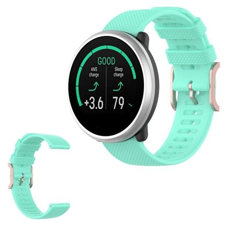 Polar Ignite klockarmband i silikon - Cyan