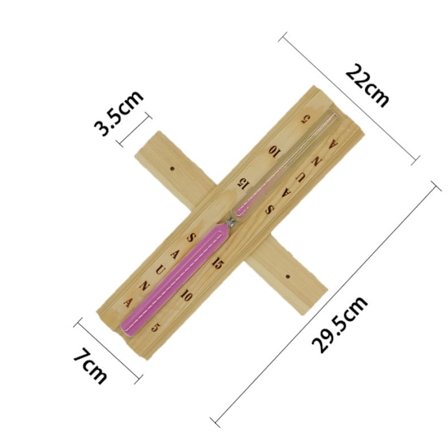 Sauna Sandtimer, 15 Minuter, Trä Sandtimer, Sandklocka för Bastu