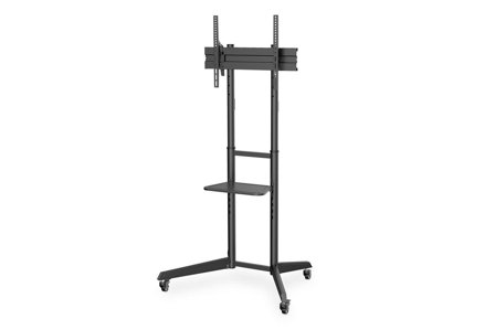 Digitus TV Cart with shelf 37-70IN black NS