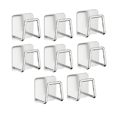 Kjøkken Svamp Holder Rustfritt Stål Vask Svamp Avløp Tørkestativ Selve