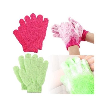 Exfolierande duschvante i nylon - One size fits all - För alla hudtyper