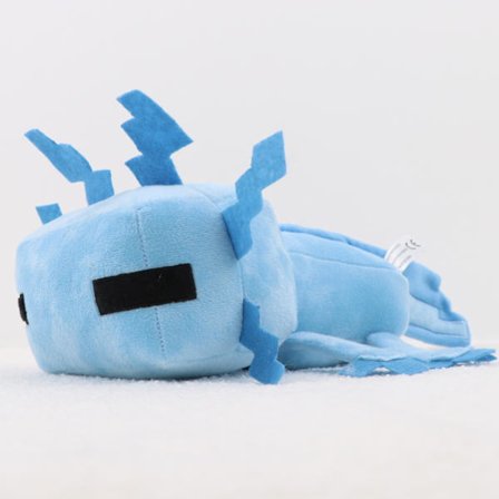 30cm Blå Axolotl Plyschleksak Mjukt Stoppat Djur Cartoon Plushie Axolotl Dockor Barn Vuxna Gamer Födelsedagspresent Heminredning
