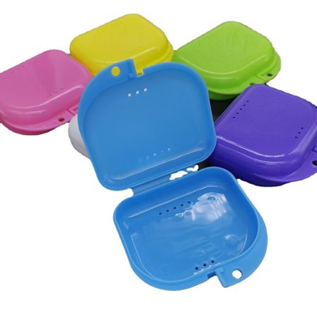 Retainer-kotelo Hammasproteesin Säilytyslaatikko Suun Suojaava Kotelo