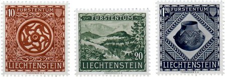 Liechtenstein 1953 - MICHEL 319-321 - Postfrisk