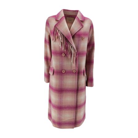 Twinset Double-Breasted Jass , Roze , Dames , Maat: S TrenchJass & Mantels