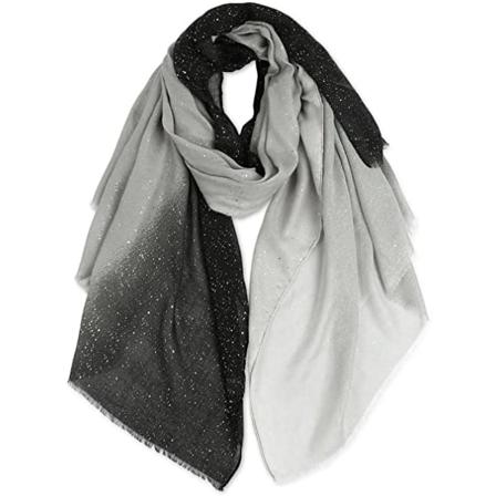 Kvinder Bomuld Tørklæder Lange Sequin Print Wraps Sjal Fashion Hijab