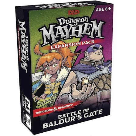 D&D Dungeon Mayhem kort brætspil | 8+ 2-6 spillere, sjove kampe, familiesammenkomster, venner interagerer (FMY)