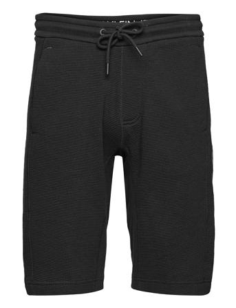 Monogram Badge Waffle Hwk Short Black Calvin Klein Jeans
