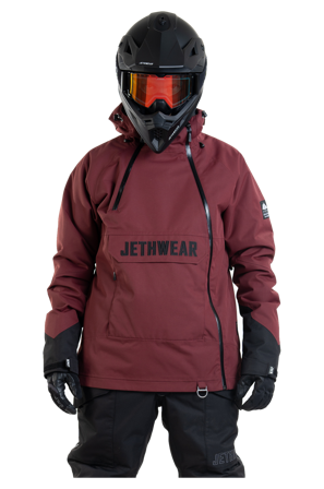 Kurtka Zimowa Jethwear Flight Anorak 40g (2025) Bordowy S