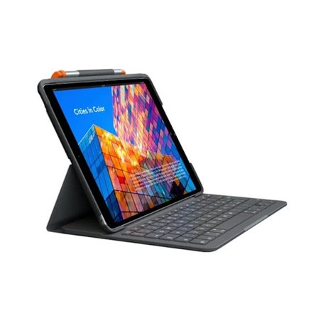 Logitech Slim Folio iPad Air (3rd Gen.) Bluetooth-tangentbord med nordisk layout