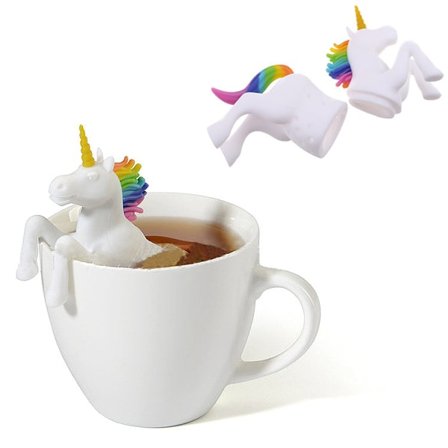 Tesil / Tekande i Silikon - Pony / Unicorn - Enhjørning