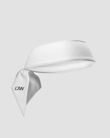 ICANIWILL - Tie Headband White ICIW