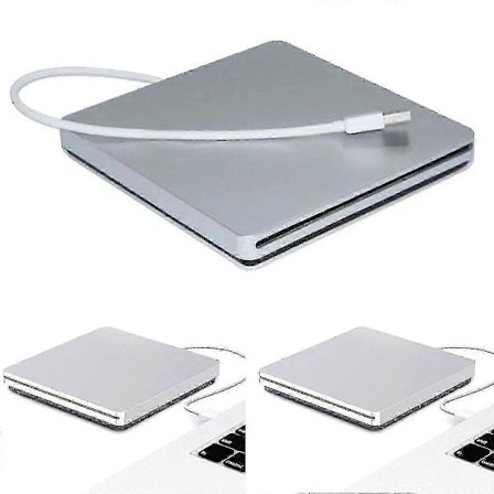 Apple Pro Air Mac PC Läppäri Macbook USB Ulkoinen Paikka CD/DVD-asema Polttaja