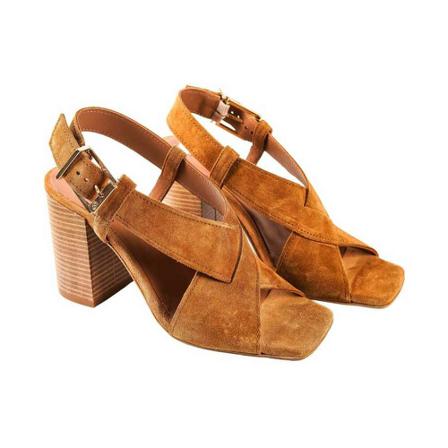 Carmens Flat Schoenen , Bruin , Dames , Maat: 36 EU