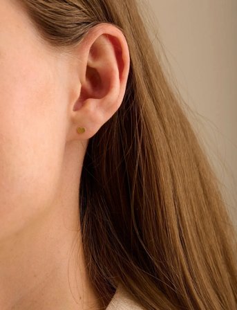 Pernille Corydon Mini Heart Earsticks - Silver - ONE SIZE