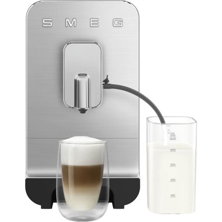 Smeg Helautomatisk espressomaskin, svart