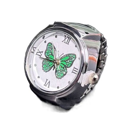 Finger Rings Klockor Ring Watch GREEN