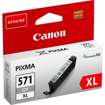CANON Bläckpatron CLI-571GY XL (0335C001), grå, singelpack, hög kapacitet - Lyreco - Toner och bläck - Bläckpatroner - Bläckpatroner Canon
