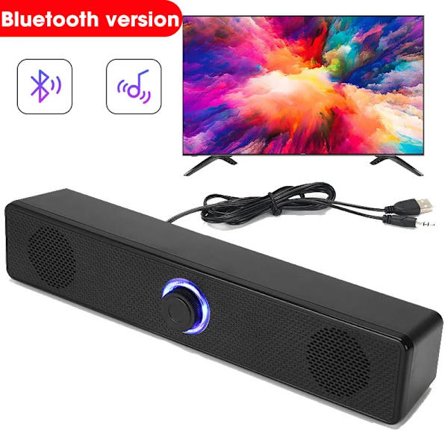 Bluetooth-högtalare Surround Soundbar Datorhögtalare för TV Soundbar Box