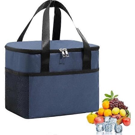 Isoleret madtaske, lille madkurv, isoleret madkasse B til kontoret