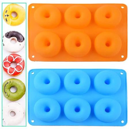 Donutformer Bakingformer Silikonformer Donuts 2 Stykker Silikon Donutformer