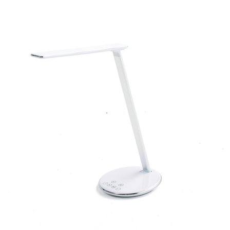Skrivebordslampe QLITE, LED, hvit