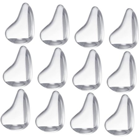 20 kpl Lasten Kulmasuojat Läpinäkyvät Vauvan Turvakulmat Huonekalujen Reunasuojat Selkeä Mais