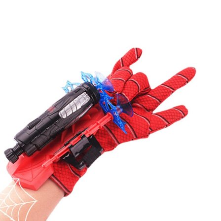 Spiderman Actionfigur Legetøj Børn Cosplay Handske Launcher Sæt