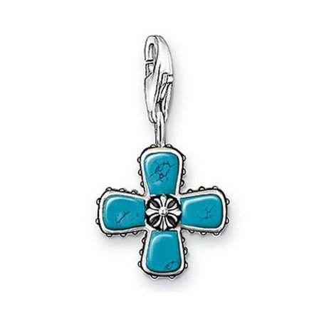 Charm - Thomas Sabo - 0650-047-17 - Sølv - Blå - Kvinde