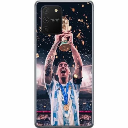 Samsung Galaxy S10 Lite Genomskinligt Skal Messi