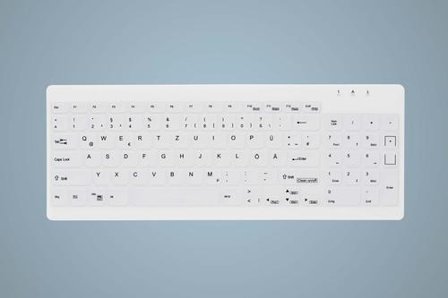 Cherry HYGIENE COMPACT ULTRAFLAT KEYBOARD WITH NUMPAD FULLY SEALE PERP