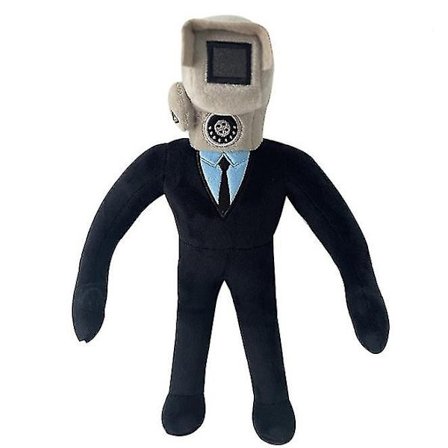 Skibidi Toilet -pehmolelu, Valokuvaaja -pehmolelu, Kaiutin -pehmolelu - WELLNGS