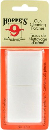 Hoppe's Puhdistuslaput No.3 Kal .270 - .35 (50kpl)