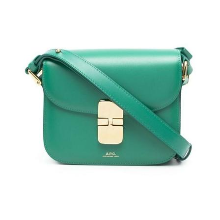 A.p.c., Cross Body Bags Groen, Dames, Maat:ONE Size