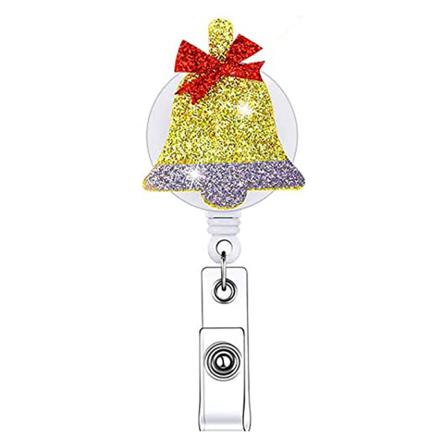 1 St Julinfällbar Sjuksköterskeemblem Reel Clip Badge Hållare E