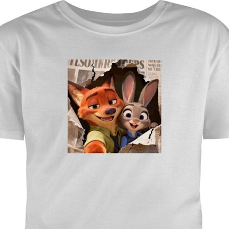 Barn T-shirt Zootopia Disney-film äventyr djur stad