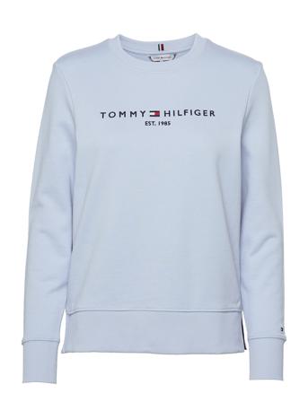 Regular Hilfiger C-Nk Sweatshirt Sweat-shirt Genser Blå Tommy Hilfiger