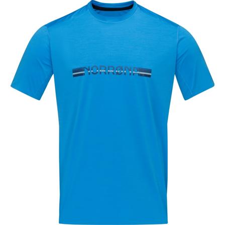 Norrøna Men's Bitihorn Tech T-shirt Men Short sleeved fitness sweater Blue M